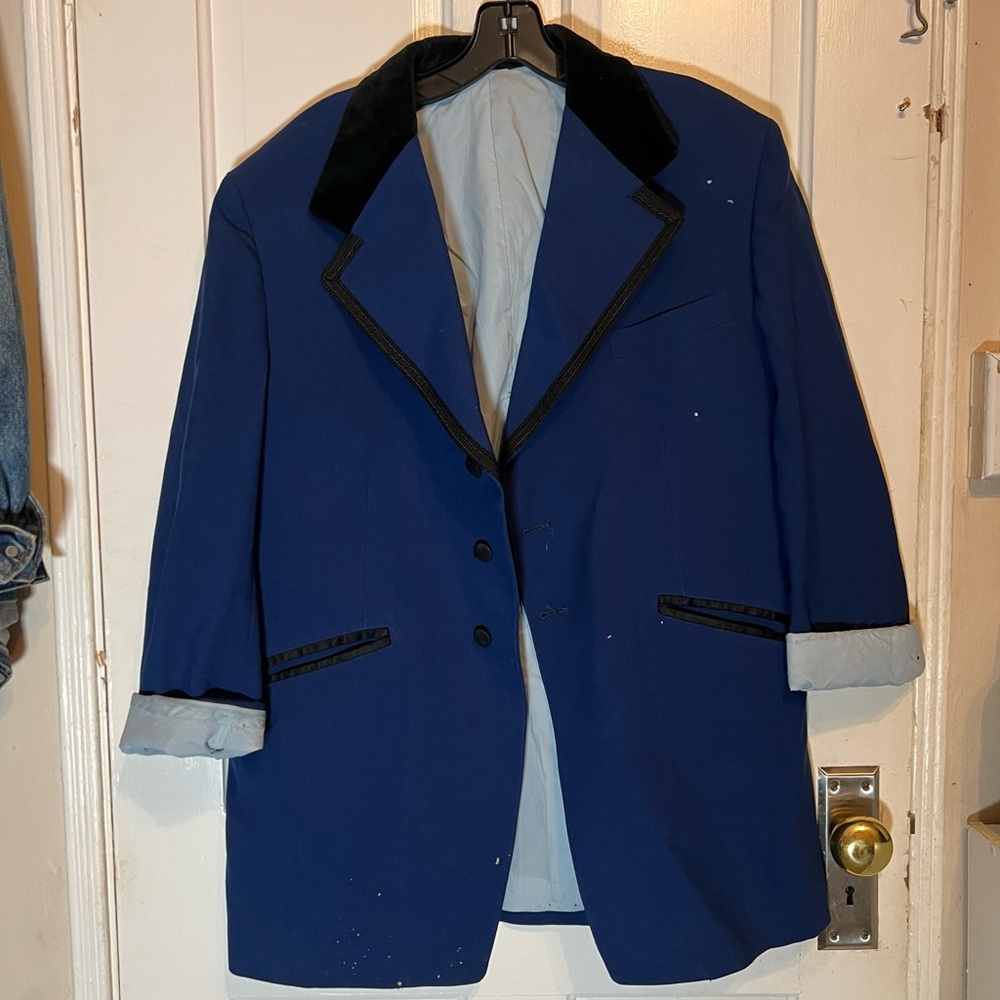 Steam punk/pimp vintage men’s tux jacket!
